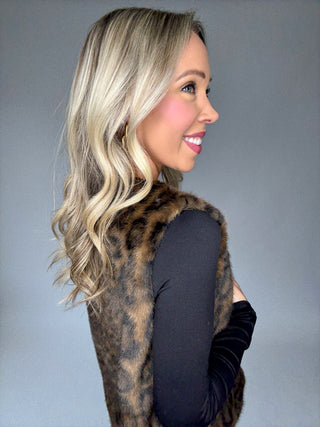 Bold Impression Faux Fur Vest