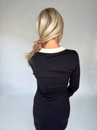 The Modern Contrast Dress