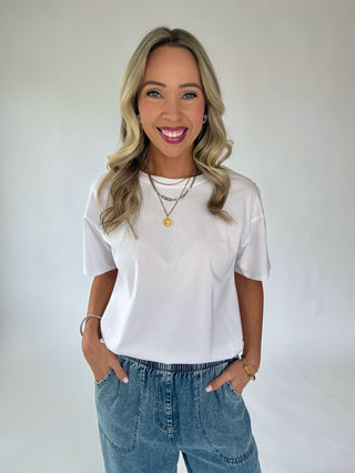 Stay Cool Everyday Tee - Off White