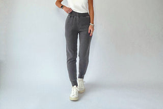 Cool Nights Joggers - Washed Black