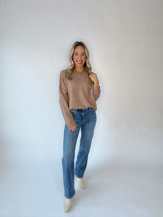 Cozy & Classic Rollneck Sweater - Mocha