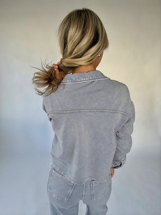 Call It Fate Top - Ash Blue