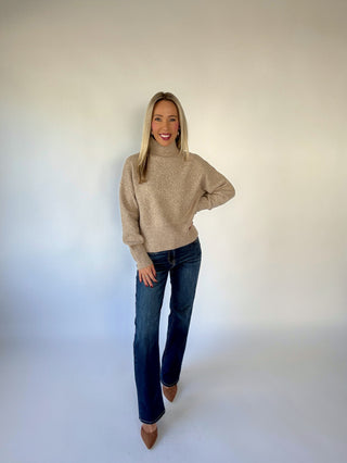Falling For Her Sweater - Light Mocha