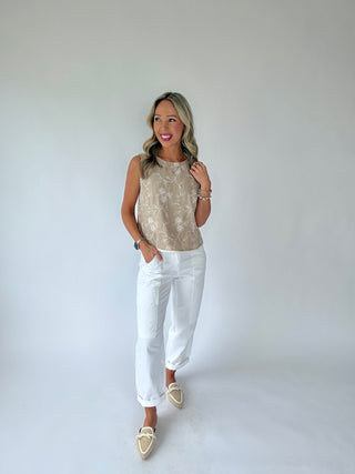 Petal Promises Floral Embroidered Top