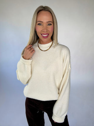 Head In The Clouds Sweater - Cream