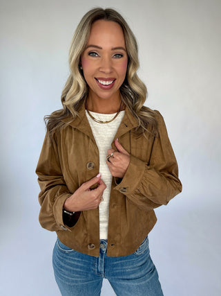 SANCTUARY Charlotte Suede Jacket - Cartouche