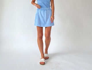Sun Seeker Skort - Aqua Splash