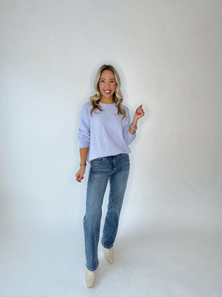 City Soft Sweater - Sky Blue