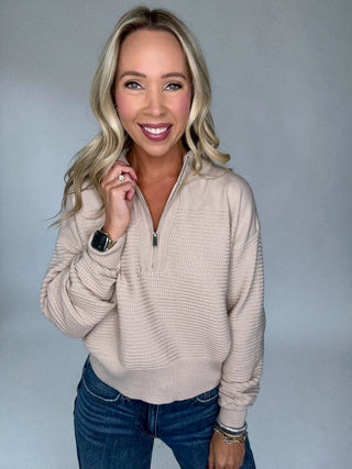 Dreamcatcher Half-Zip Sweater