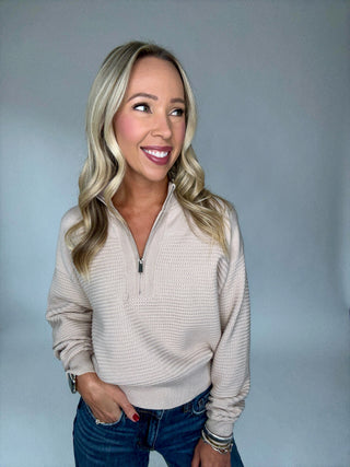 Dreamcatcher Half-Zip Sweater Mid Length Image