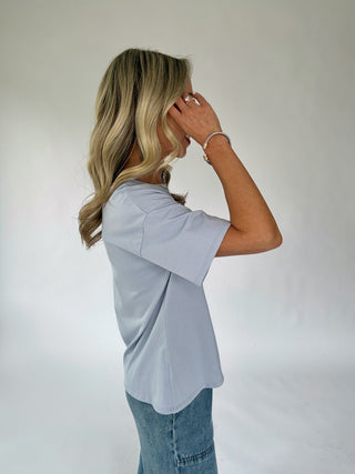Stay Cool Everyday Tee - Chambray