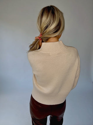 Thankful Days Mock Neck Sweater