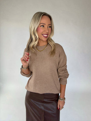 City Soft Sweater - Mocha