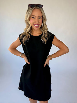 Make It Look Easy Dress - Black