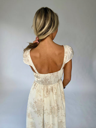 A Beautiful Arrangement Midi Dress