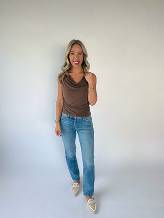 Always Look My Best Top - Mocha
