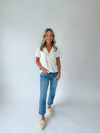 Summer Romance Top - White