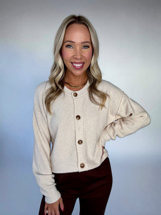 Fireside Chill Cardigan - Ivory