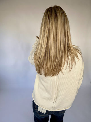 Whispers Of Winter Sweater - Winter White