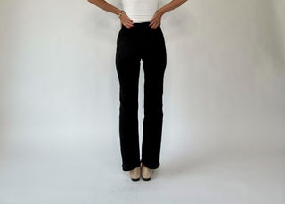 Never Let You Down Straight Jeans - Black