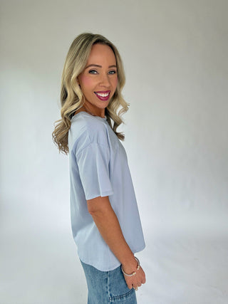 Stay Cool Everyday Tee - Chambray