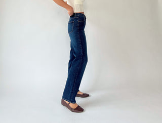 Forever On Trend Straight Leg Jeans - Dark Denim