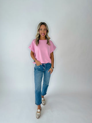 Cool & Collected Top - Pink