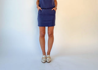 Easy Breezy Skirt - Navy