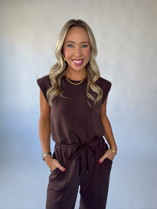 Espresso Ease Jumpsuit