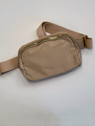 Everyday Belt Bag Beige with Straps Image