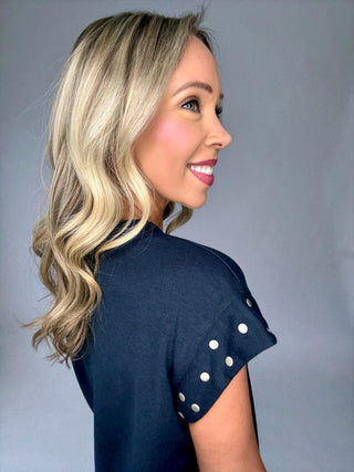 The Sunbound Dress - Navy Blue