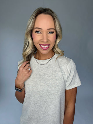 Chasing Sunshine Top - Ash Grey