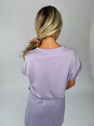 Cool & Collected Top - Lilac