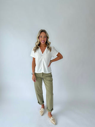 Summer Romance Top - White