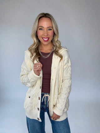 Destined for Style Hooded Cardigan