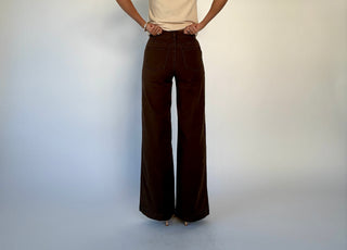 Couldn't Be Better Twill Pants - Brown