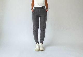 Cool Nights Joggers - Washed Black