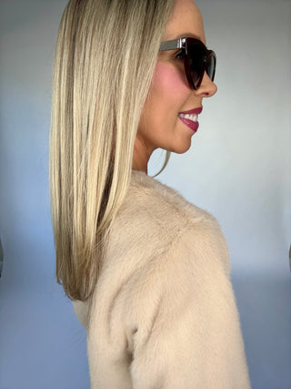 Caught Your Eye Cardigan - Taupe