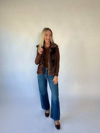 Nothing Short of Chic Faux Fur Vest