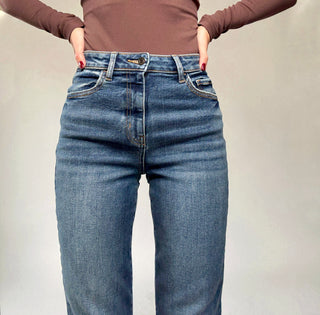 After Dark High Rise Straight Jean