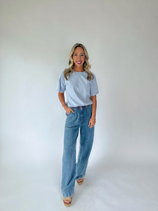 Stay Cool Everyday Tee - Chambray