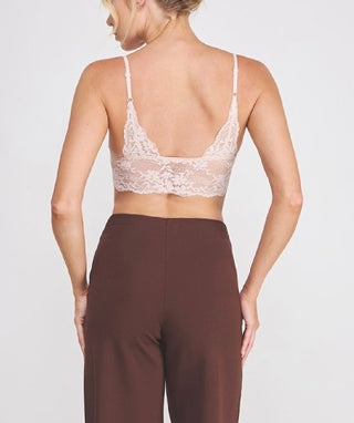 Secret Crush Lace Bralette - Pink