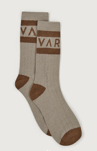 VARLEY Spencer Sock - Simply Taupe/Deep Taupe