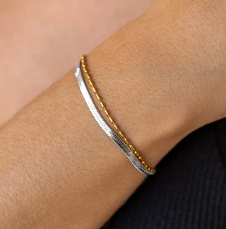 Essence Bracelet Intermix - Gold/Silver