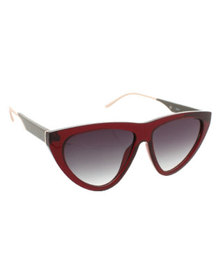 Golden Sunshine Sunglasses - Burgundy