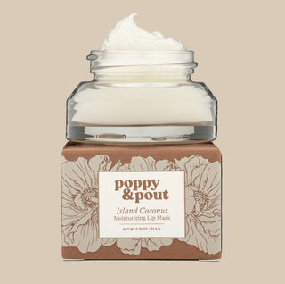 Poppy & Pout Lip Mask - Island Coconut