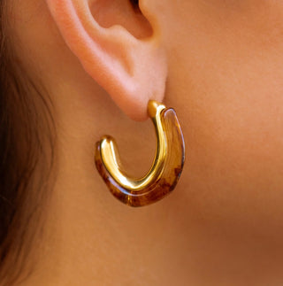 Amber Earrings
