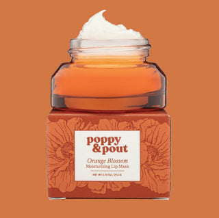 Poppy & Pout Lip Mask - Orange Blossom