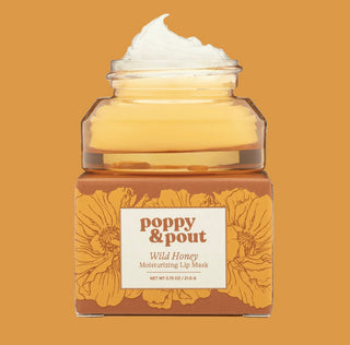 Poppy & Pout Lip Mask - Wild Honey