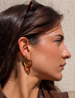 Amber Earrings